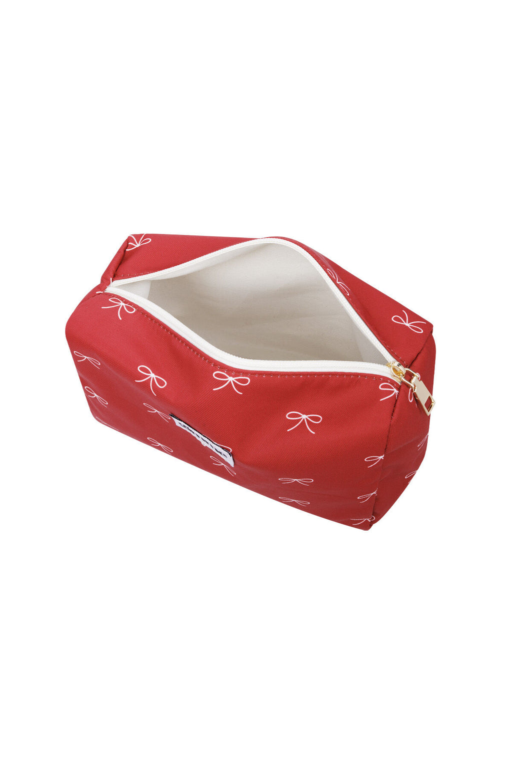 Toiletry bag bows