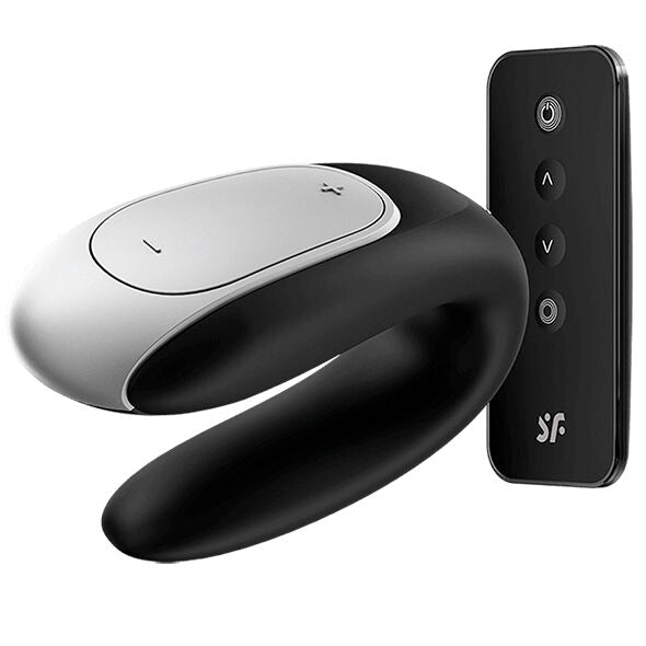 SATISFYER - DOUBLE FUN PARTNERVIBRATOR SCHWARZ