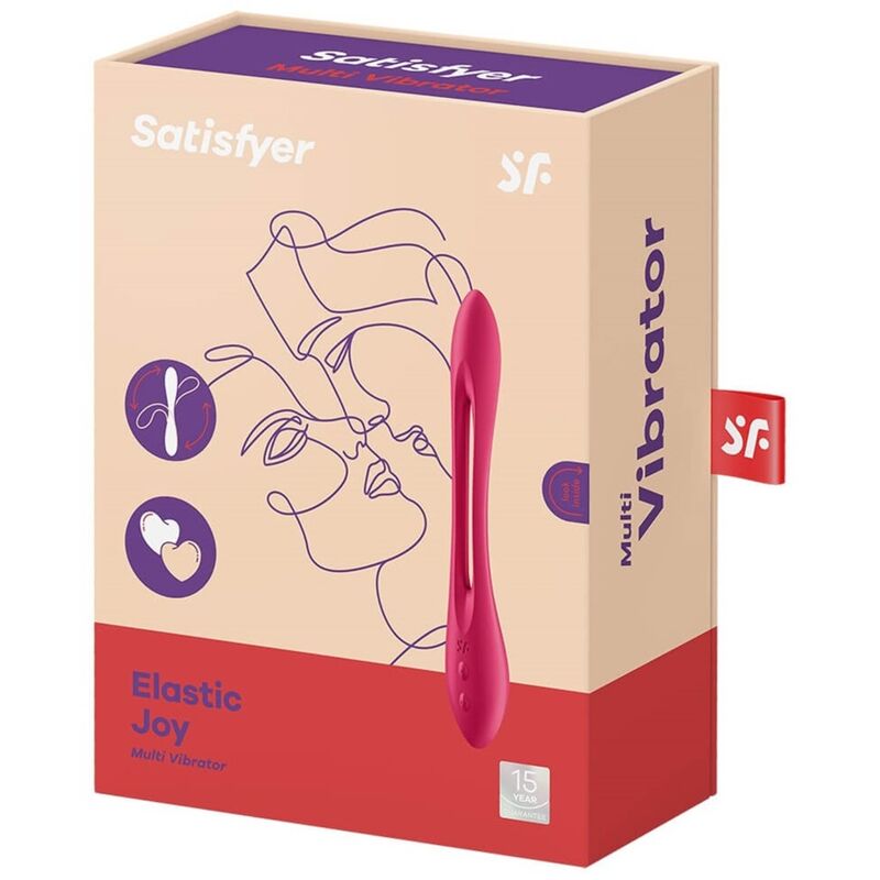 SATISFYER - ELASTIC JOY MULTI VIBRATOR ROOD