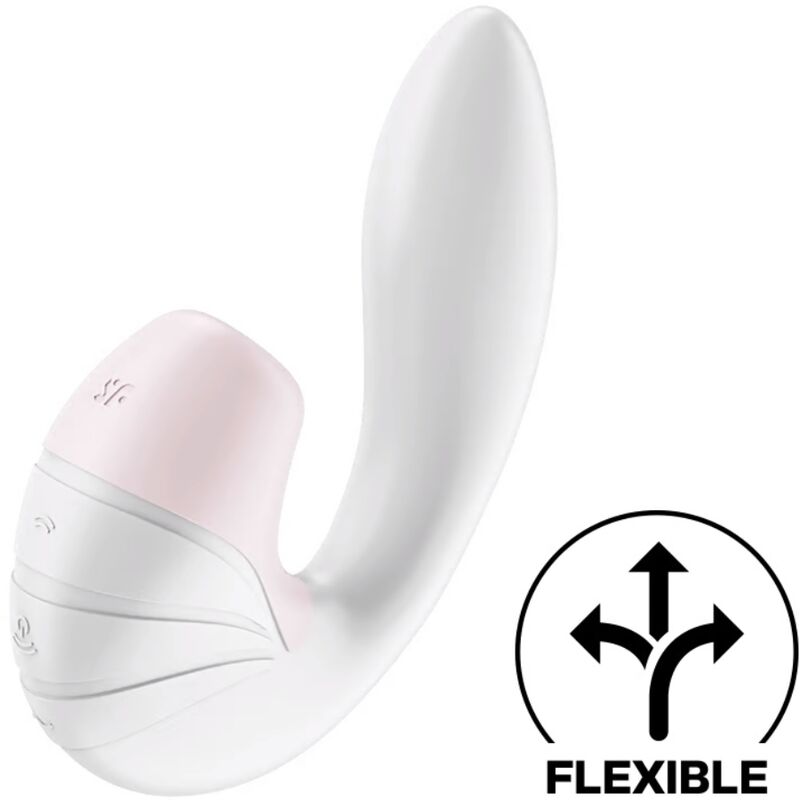 SATISFYER - SUPERNOVA LUCHT PULS STIMULATOR &amp; VIBRATIE WIT