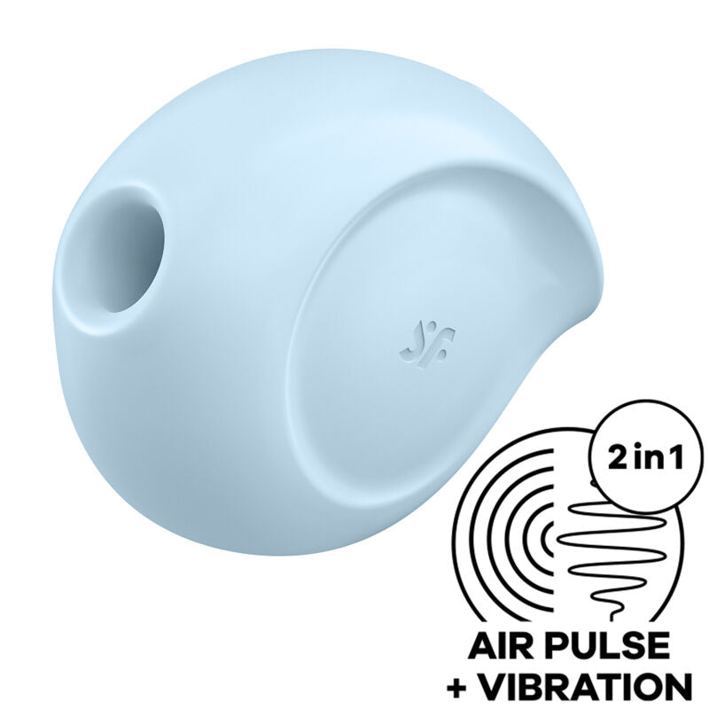 SATISFYER - SUGAR RUSH AIR PULSE STIMULATOR &amp; VIBRATOR ROZE