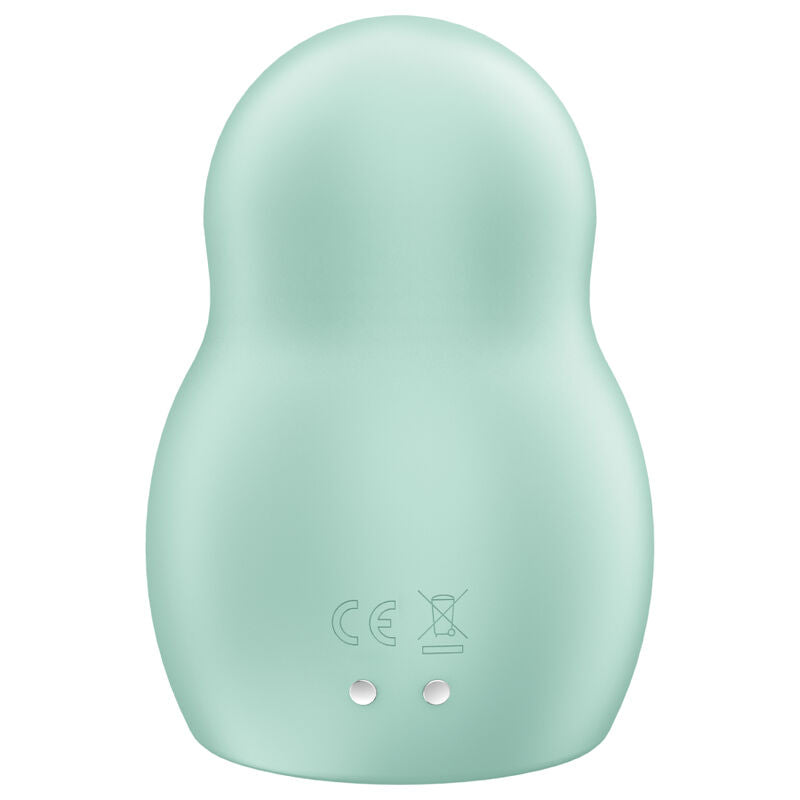 SATISFYER - PRO TO GO 1 DUBBELE LUCHTPULS STIMULATOR &amp; VIBRATOR ROOD