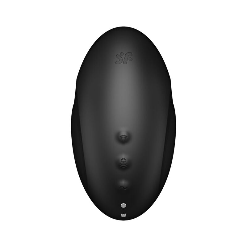 SATISFYER - VULVA LOVER 3 AIR PULSE STIMULATOR &amp; VIBRATOR ZWART