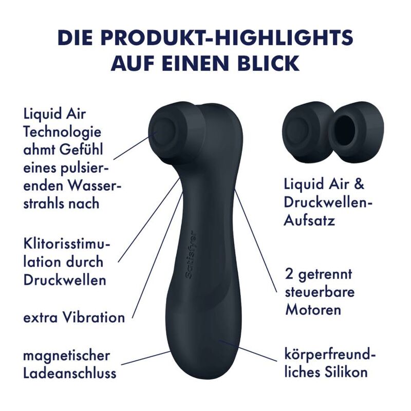 SATISFYER - PRO 2 GENERATIE 3 LIQUID AIR TECHNOLOGY WIJN ROOD
