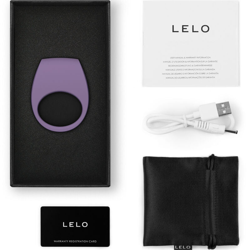 LELO - TOR 3 VIOLETTER VIBRATORRING
