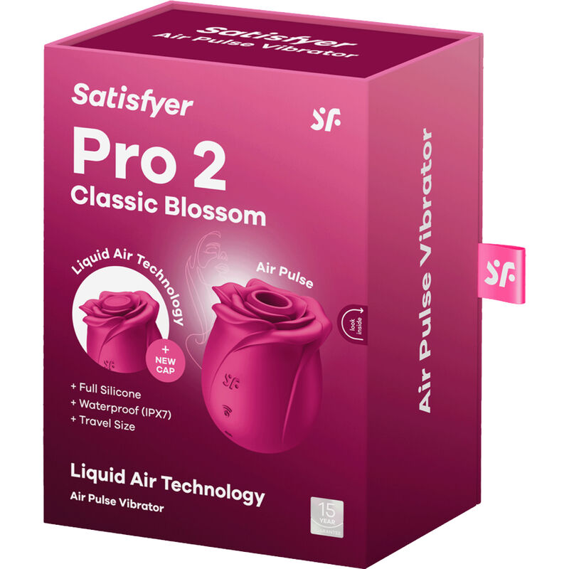 Satisfyer Air Pulse Pro 2 Classic Blossom - Clitoris Stimulator
