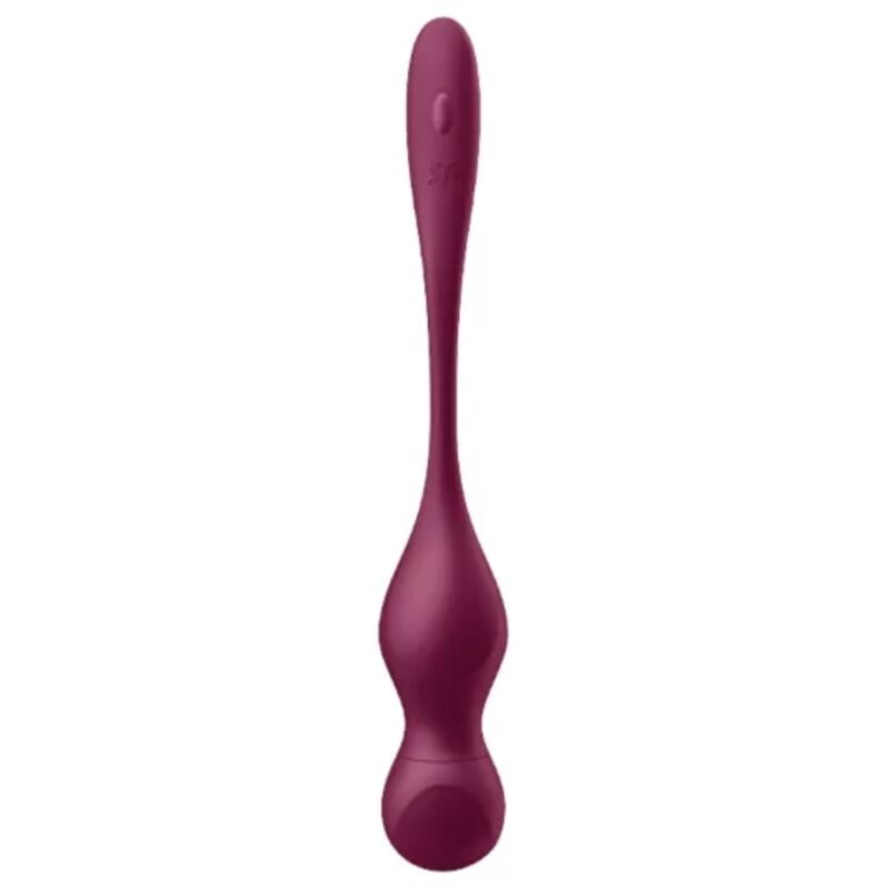 SATISFYER - LOVE BIRDS VARY VIBRATIEBALLEN GRATIS APP WIJN ROOD