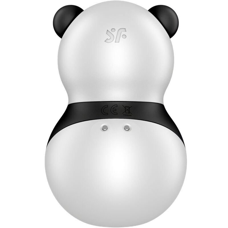 SATISFYER - POCKET PANDA STIMULATOR & VIBRATOR SCHWARZ-WEISS