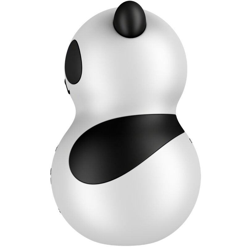 SATISFYER - POCKET PANDA STIMULATOR & VIBRATOR SCHWARZ-WEISS