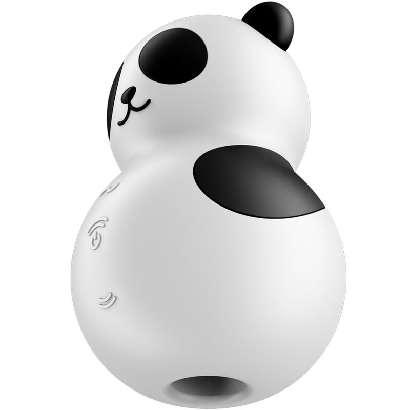 SATISFYER - POCKET PANDA STIMULATOR & VIBRATOR SCHWARZ-WEISS