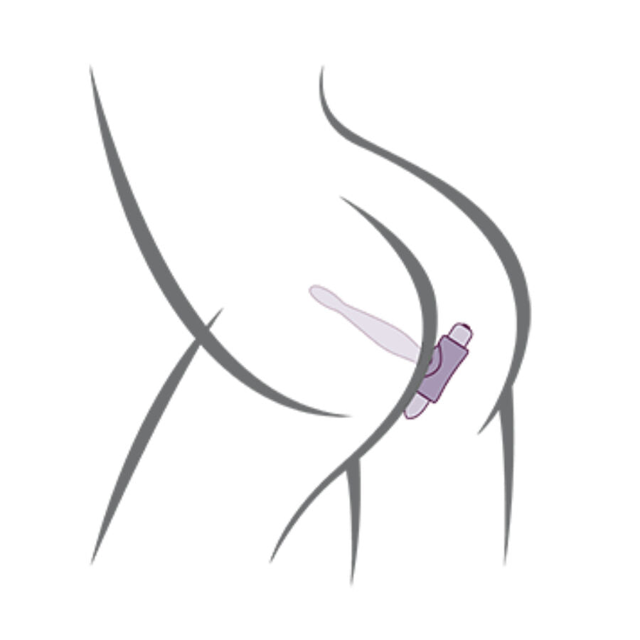 ROCKS-OFF - PETITE SENSATIONS TEAZER ANAL PLUG VIBRATOR ZWART
