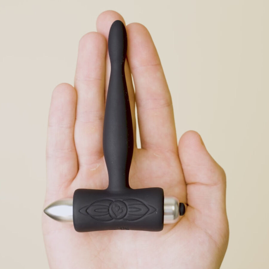 ROCKS- OFF - PETITE SENSATIONS ANALPLUG-VIBRATOR SCHWARZ