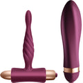 CLIMAXIMUM - DARE KIT TWISTED VIBRATOR + ANAAL PLUG BEGINNER
