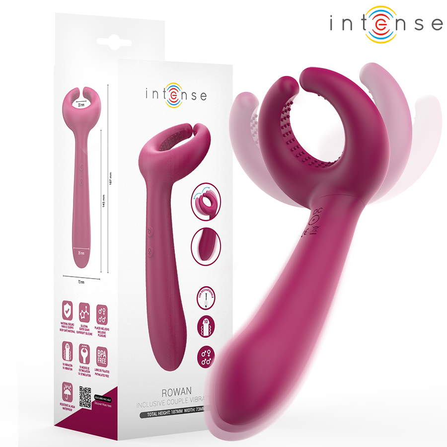 INTENSE - ROWAN INCLUSIVE COUPLE VIBRATOR