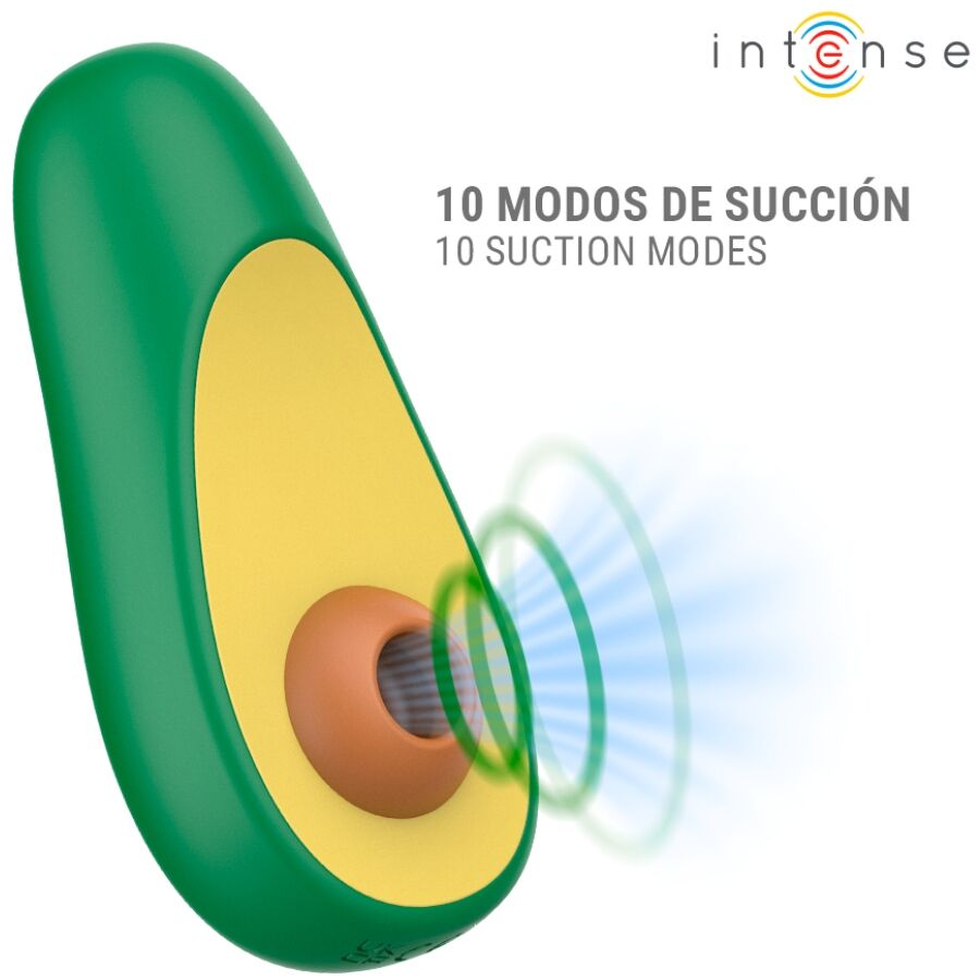 INTENSE - WAKI AVOCADO CLITORAL SUCTION STIMULATOR