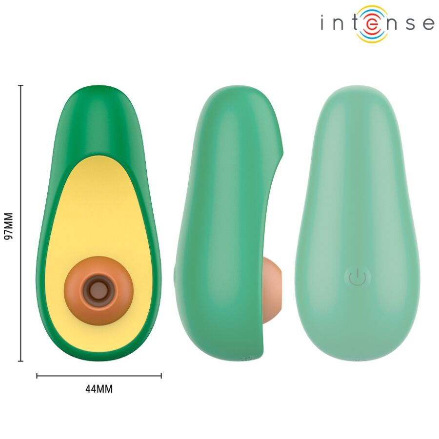 INTENSE - WAKI AVOCADO CLITORAL SUCTION STIMULATOR