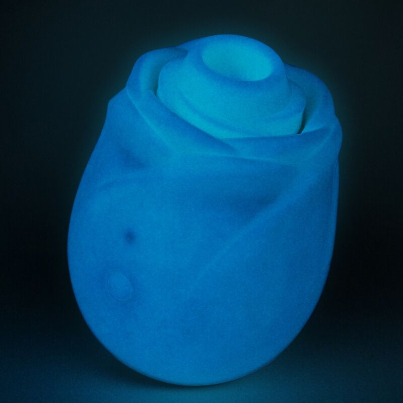 ROMP - ROSE GLOW CLITORAL SUCTION TOOL GLOW IN THE DARK