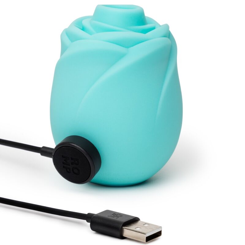 ROMP - ROSE GLOW CLITORAL SUCTION TOOL GLOW IN THE DARK