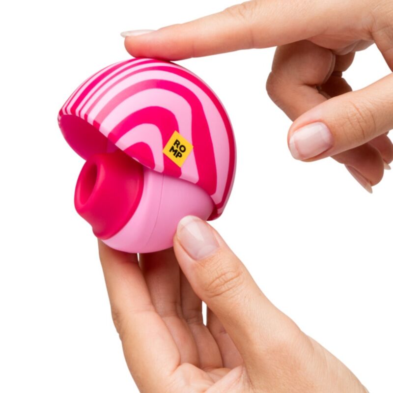 ROMP - SPIN CLITORAL SUCTION ANTITUDE WITH ROTATING OPENING AND CLOSING
