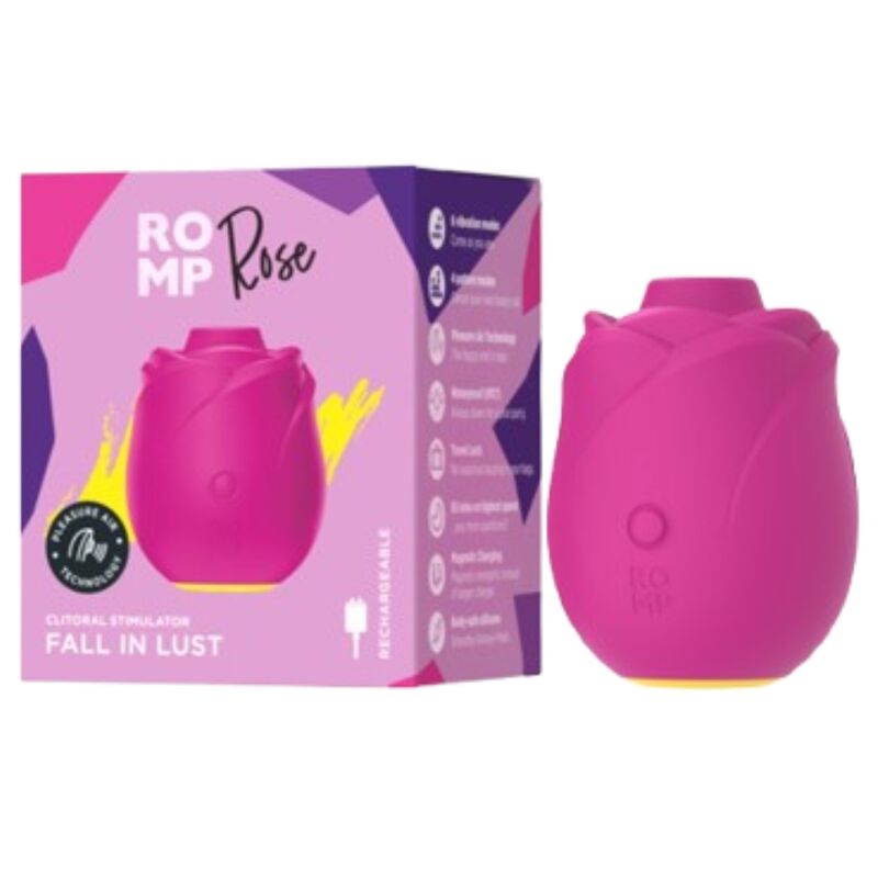 ROMP - ROSE PINK-SHAPED CLITORAL SUCTION TOOL