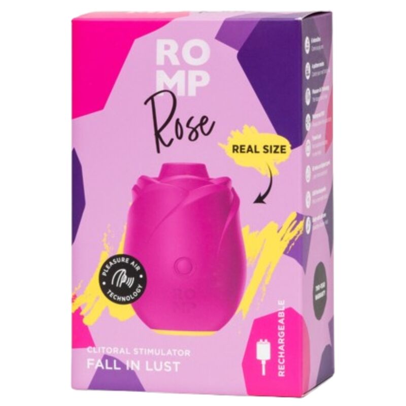 ROMP - ROSE PINK-SHAPED CLITORAL SUCTION TOOL
