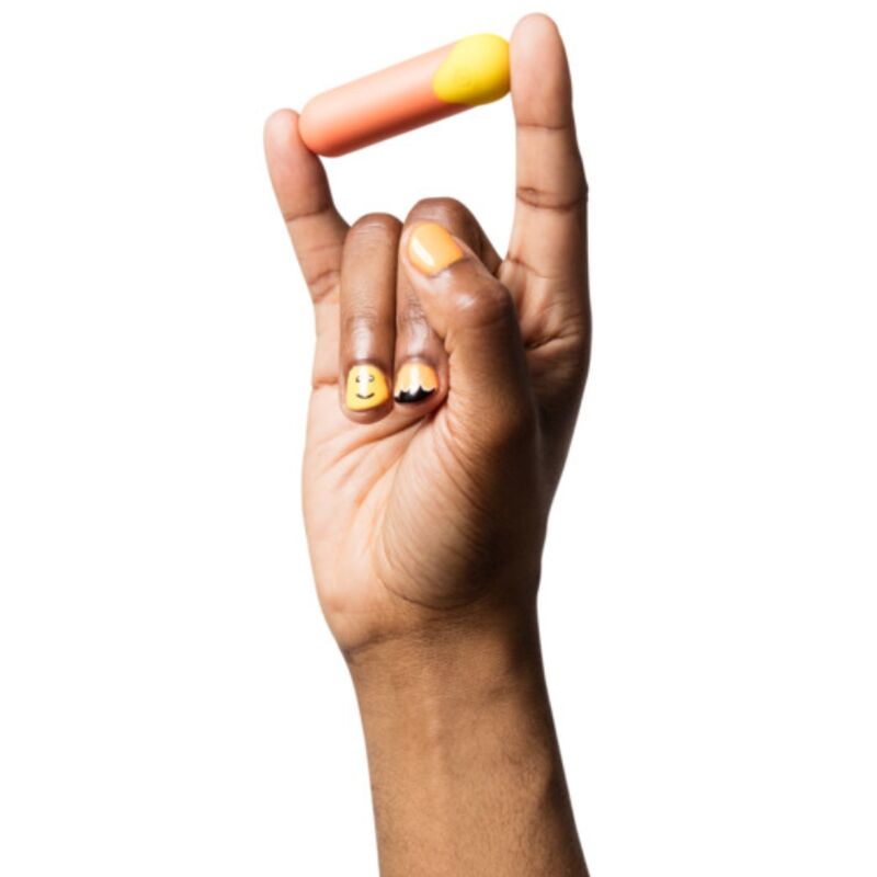 ROMP - RIOT MULTIFUNCTION VIBRATING BULLET ORANGE + YELLOW