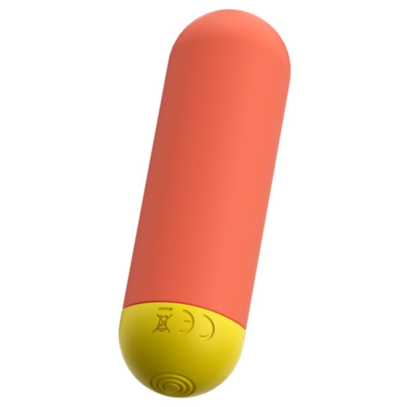 ROMP - RIOT MULTIFUNCTION VIBRATING BULLET ORANGE + YELLOW