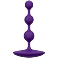 ROMP - AMP PURPLE FLEXIBLE SILICONE ANAL BEADS 12.5 CM PURPLE