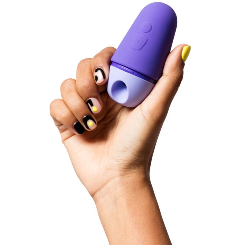 ROMP - Free X Clitoral Stimulator 10 Levels Rechargeable Purple